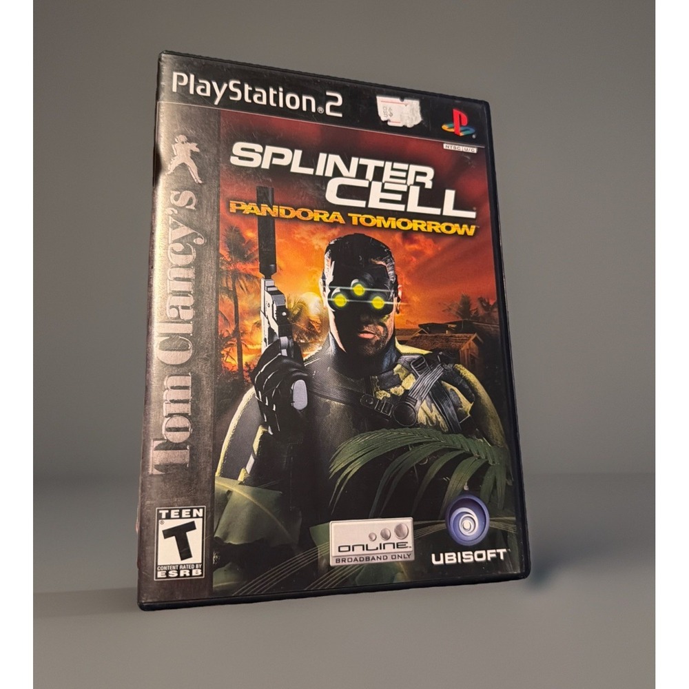 Tom Clancy's Splinter Cell: Pandora Tomorrow Sony PlayStation 2 PS2 Complete CIB